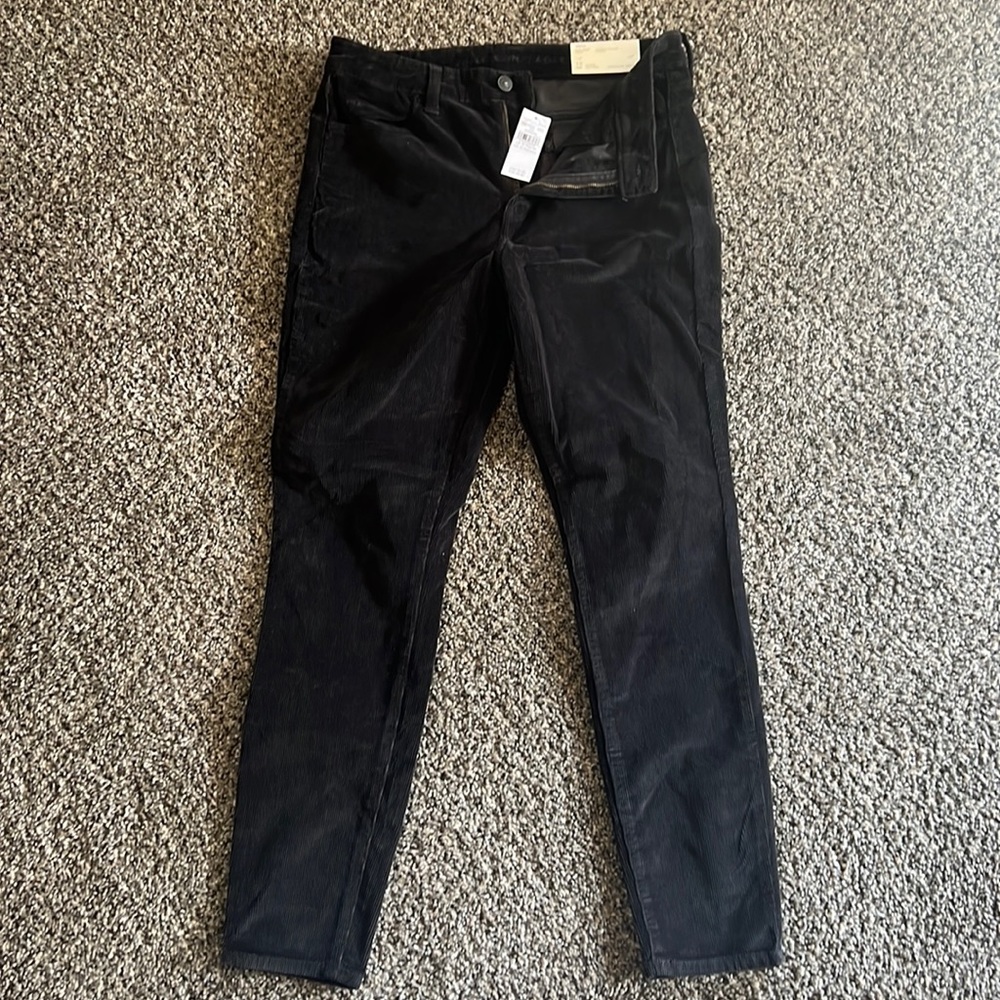 American Eagle Corduroy Black Pants